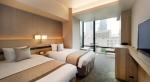 Melbourne resort hotel fit out furniture of bedroom set with laminate wall panel