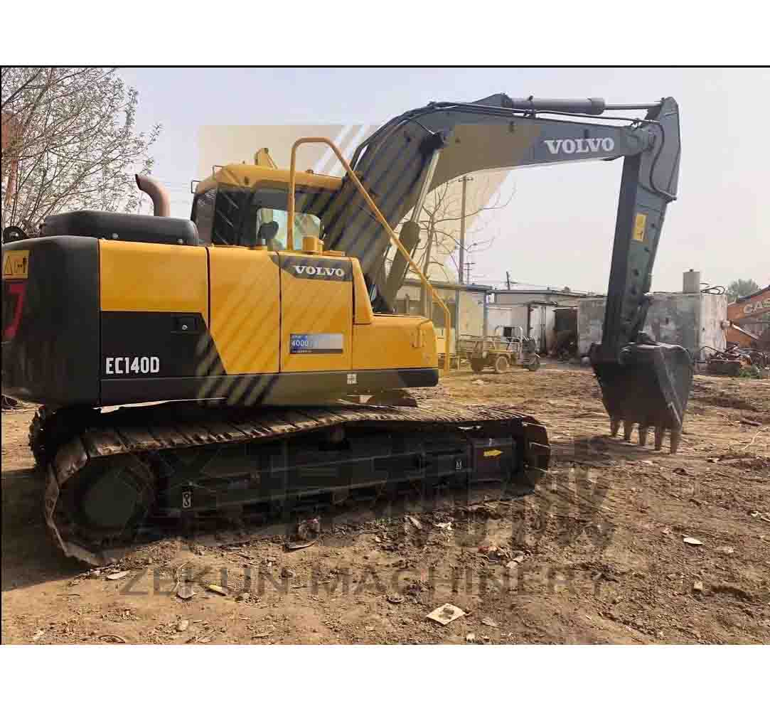 77.4KW Second hand Volvoec140d Original Medium Size Excavator Machine Weight 15870 KG
