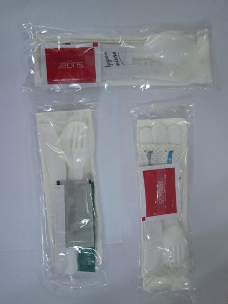 CONDIMENTS FOR AIRLINE, AIRLINE CONDIMENTS PACK, SUGAR, SALT, PEPPER, CREAM,