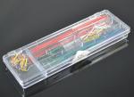 Solderless Breadboard Jumper Wires Cable Kits , Bread Board Line Red / Orange