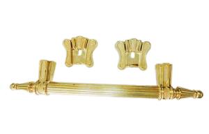Wholesale Golden / Bronze Wholesale Coffin Handles , Coffin Fittings High Durability from china suppliers