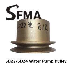Wholesale OD127 Excavator One Groove 6D22 Water Pump Pulley from china suppliers