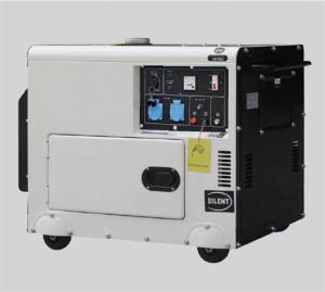 China AC Single Phase Output 3.3KW 5KW 6.5KW Silent Diesel Generator Air Cooled on sale