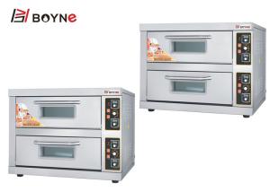 Wholesale Full Stainless Steel Electric Two Deck Two Tray Oven Digital Temperature Controller from china suppliers