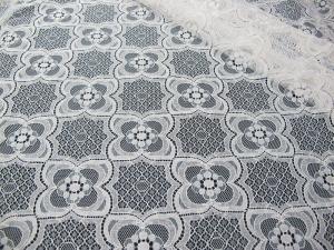 Wholesale Knitted Tulle Cotton Nylon Lace Fabric Ivory For Pajama Eco-Friendly SYD-0007 from china suppliers