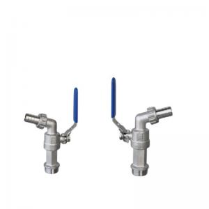 Wholesale Floating Ball Valve Garden Hose Bibcock Stop Taps Customization Forged Stainless Steel from china suppliers