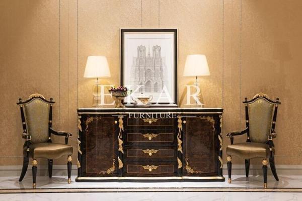 Barcelona 2 Door 4 Drawer Sideboard Oak Designer Sideboard For Living Room