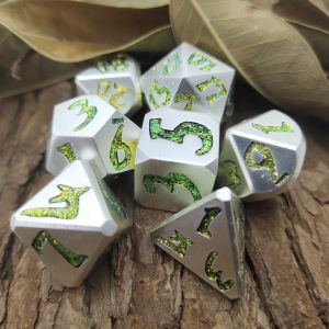 Wholesale Polyhedral Dice Polished Luxury Metal Handmade DND Sharp Mini from china suppliers