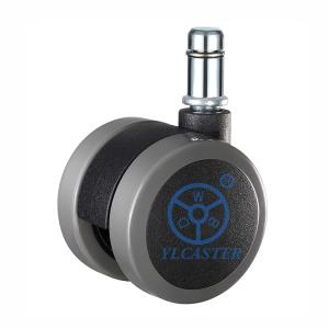 Wholesale M11x22mm Grip Ring Stem Office Chair Casters Floor - Protecting Pu Green Wheels Soft from china suppliers