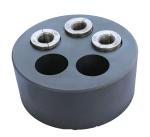Flat Prestressed Post Tension Anchor Round Anchor Head For Concrete Building