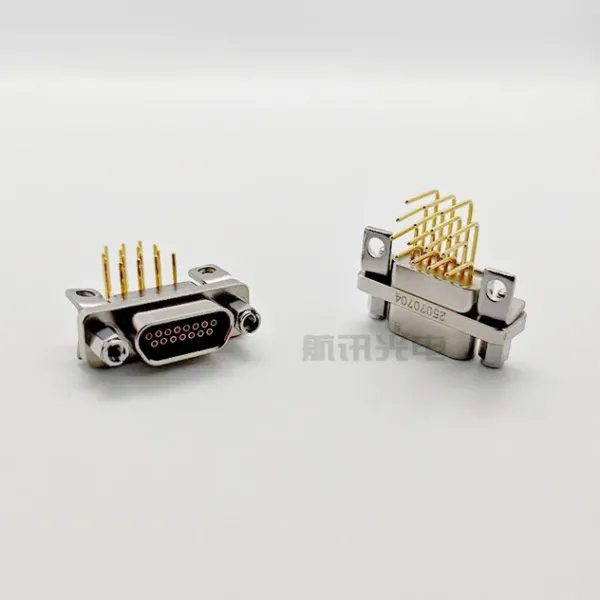 J30ja-15zknp5-J Quick Lock Rectangular Connector Printed Board Straight Pin 2-Row Aviation.