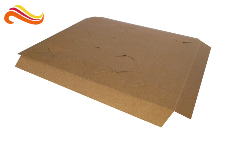Disposable Corrugated Paper Box , Corrugated Packaging Box With Square Shape
