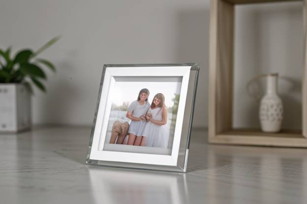 OEM Customised Acrylic Photo Frame , Acrylic Box Picture Frames Scratch Resistant