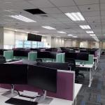 Office Modular Workstation 5 Person Staff Office Desk Open Office Workstation