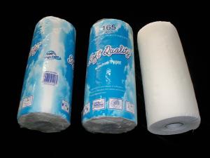 Wholesale Virgin wood pulp Kitchen Paper Towel 28cm x 11.5 cm x 2 Ply x165Sheets / Roll from china suppliers
