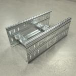 Galvanized Steel Ventilated Trough Cable Tray Corrosion Resistant Ladder Rack