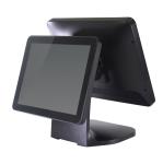 Dual Screen 15 Inch Android POS Terminal High Definition CJ - A5D With NFC 4G