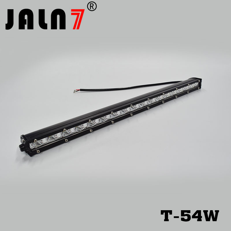 LED Light Bar JALN7 54W CREE Spot Flood Combo LED Driving Lamp Super Bright Off Road Lights LED Work Light Boat Jeep