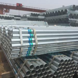 Wholesale Black Round Sch 80 Galvanized Pipe , Hot Dipped Welding Galvanized Tubing from china suppliers
