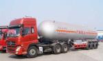 Anti - Wave Baffles Fuel Tanker Semi Trailer Low Maintenance High Strength Steel