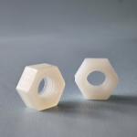 M5 Hexagon Plastic Hardware Products PEEK PTFE PVC PPS PP NUTS Bolts Wahser