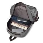 Custom Outdoor Casual Waterproof Cotton Canvas Travel Backpack 16oz 30 X 18 X