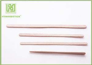 Wholesale Natural Color Tea Stir Sticks Straight Edge , Personalized Drink Stirrers Non Glazes from china suppliers