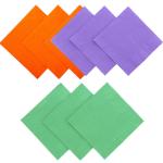 50-80gsm/M2 Orange Dinner Napkins , 1/4FLD Christmas Paper Serviettes
