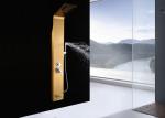 CUPC Brushed Waterproof Shower Panels 220V 50Hz Rated Voltage ROVATE