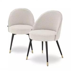 Wholesale Environmental Villa Dining Chair Wool Dining Chairs 80cm Height from china suppliers