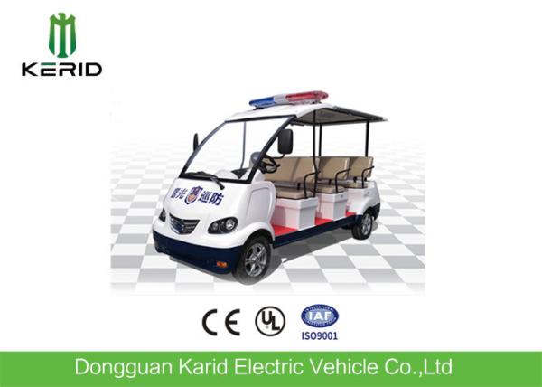 Public Security Electric Police Patrol Car , Electric Sightseeing Vehicle Energy