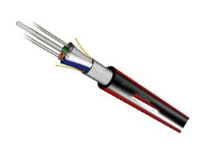 Wholesale 48 Core Outdoor Armored Fiber Optic Cable GYTZA Flame Resistant from china suppliers