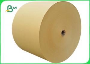 Wholesale 100GSM Environment Friendly Natural Brown Kraft Paper Jumbo Roll For Making Bag from china suppliers