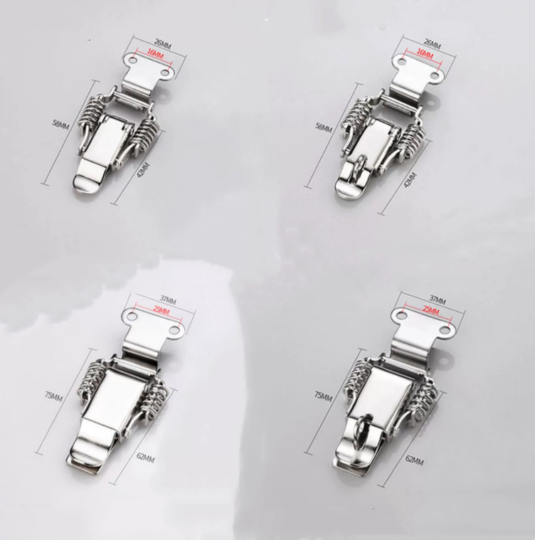 Standard Toggle Latch for Metric Measurement System Stainless Steel Toolbox Fastener Case in Food Beverage Applications