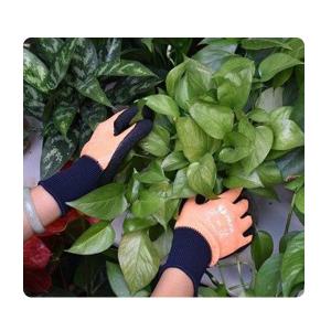 Wholesale Orange Polyester Seamless Liner Ultimate Dexterity Rubber Protective Gardening Gloves from china suppliers