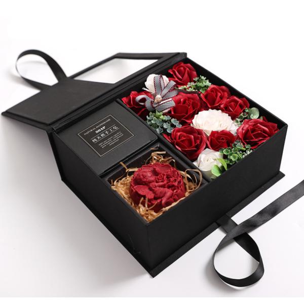 Paperboard Flower Boxes Customized Square Gift Box for Personalized Flower Arrangements