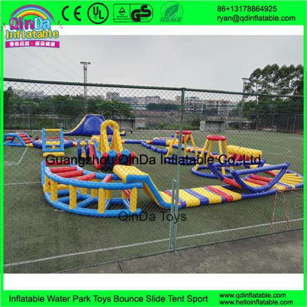 outdoor inflatable water trampoline with slide for sale/ Inflatable Aqua Park/