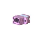 Male To Female Plastic Fiber Optic Adapters MPO Simplex Fiber Channel
