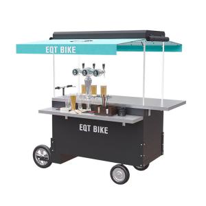 Wholesale Anti Fouling Beverage Vending 1.2M Beer Bike Cart from china suppliers