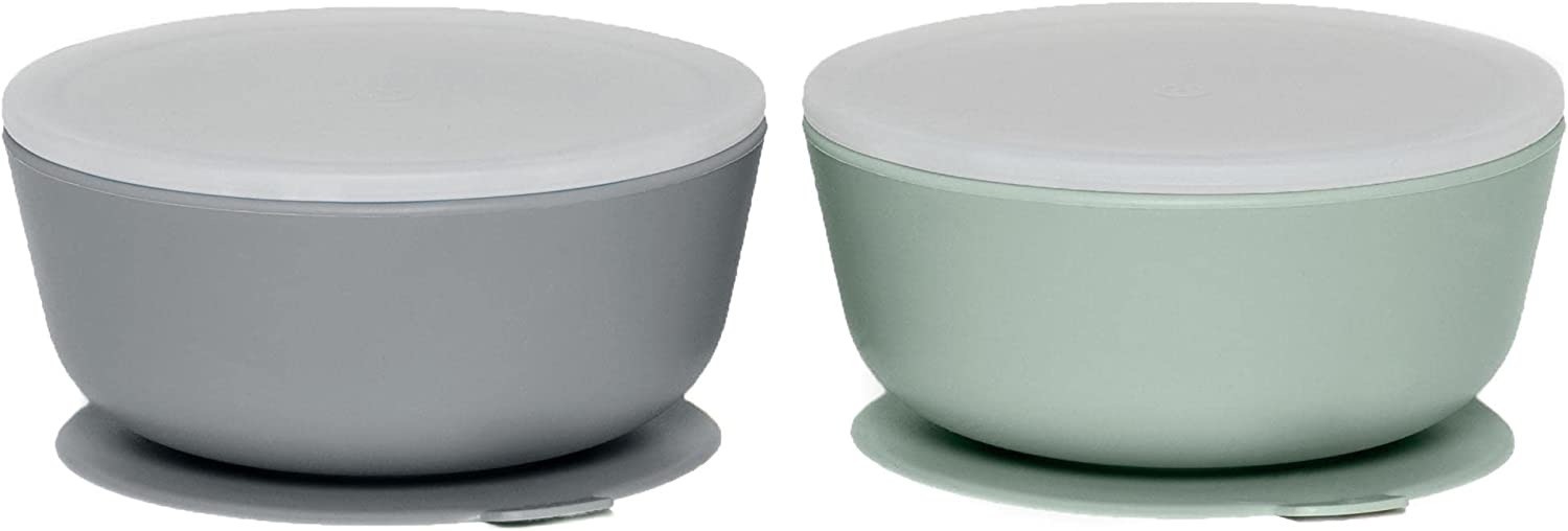 LFGB BPA Free Silicone Dinnerware Set Bowl With Lid Odorless
