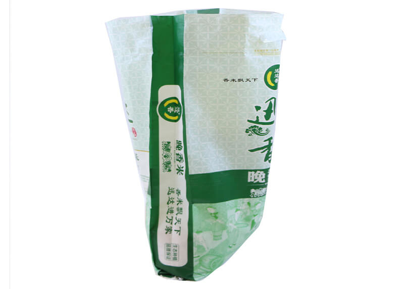100% Virgin PP 5 Kg / 10 Kg Plastic Bags With D Cut Wear Resistant