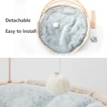 Comfortable Cat Hammock / Dog Hammock Foldable Warm Pet Play Bed