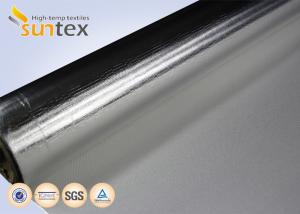 Wholesale 10 Micron Heat Shield Film Coated Fiberglass Insulation With Aluminum Backing Thermal Sheath from china suppliers