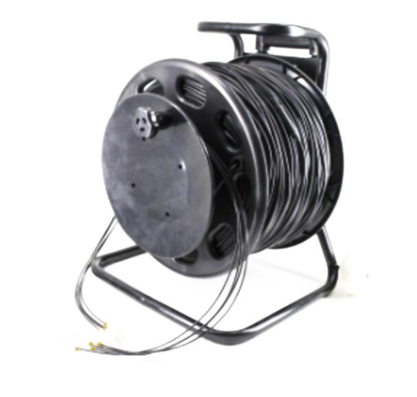 Motorized Portable Rope Tactical Cable Reel Cart 550m 1000m