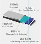 Butyl Rubber Double Glass Warm Edge Super Spacer Heat Insulated