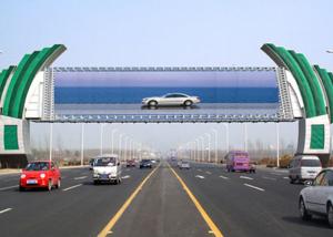 Wholesale Pixel Pitch 10mm Outdoor Expressway LED Billboard , Full Color SMD3535 LED displays from china suppliers