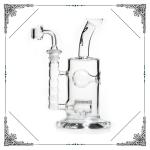 Toro Dab Oil Rigs With Honeycomb Jet Perc Glass Bubbler Bongs