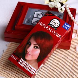 Wholesale Hair cream Baked ointment hair dye customized silver cardboard Colorful box package from china suppliers
