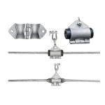 ADSS Cable Optical Fiber Accessories Suspension Clamp For ADSS Cable RoHS