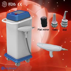 Wholesale professional 1064nm&amp;532nm 2014 new q-switched nd-yag laser tattoo removal machine from china suppliers